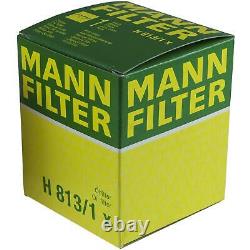 3xMANN-FILTER ÖLFILTER-H 813/1 x +3xLiqui Moly Pro-Line Motorspülung/3x Cera Tec
