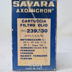 Cartridge Oil Filter Massey Ferguson Perkins Motomeccanica SAVARA 2392/30