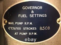 Cav 4cyl Fuel Inj Exchange Pump 3242135 Perkins P4.192y Massey Ferguson Mf65