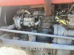 Massey Ferguson 135 tractor Swept Axle Perkins 3 Cylinder Unrestored Original