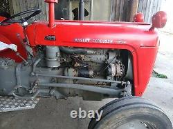 Massey Ferguson 35 Tractor 3 cylinder Perkins with 6ft Major topper mower VGC