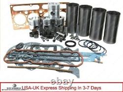 Rebuild Kit for Perkins D4.203 Engine Massey-Ferguson 65 165 3165 302/4+ Tractor