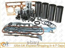Rebuild Kit for Perkins D4.203 Engine Massey-Ferguson 65 165 3165 302/4+ Tractor
