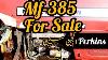 Massey Ferguson Mf 385 À Vendre Avec Perkins England Engine Old Tractors Sale Point U0026 Informations