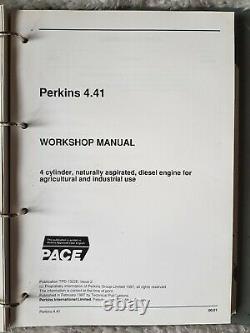 Massey Ferguson Perkins Engine Service Manual 2 Volumes