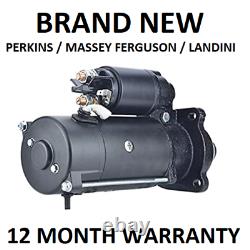 Starter Motor Massey Ferguson / Perkins 4.2kw Ms294 Azf4147 Is1159 3597372m2